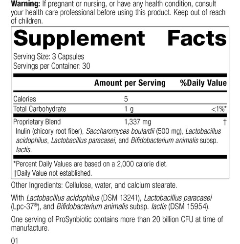 Processo Padrão Prosynbiotic - Intestino Alimentar Integral,