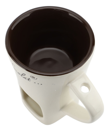 Taza Para Derretir Chocolate, Fondue, Cerámica, Mantequilla,