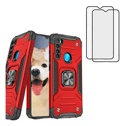 Funda Para Xiaomi Redmi Note 8 Compatible Con Protector De P