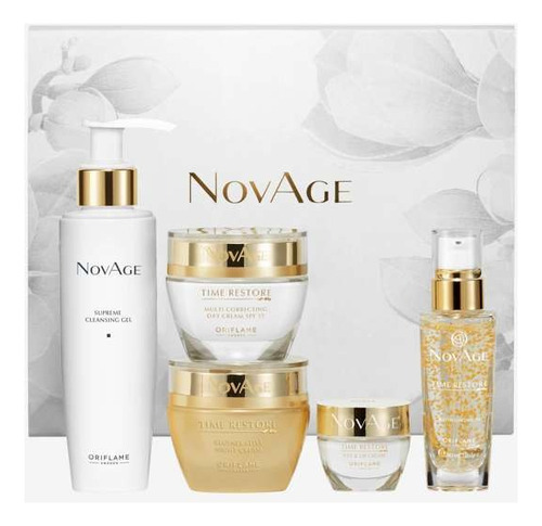 Set Novage Time Restore, Tratamiento Completo. + Caja