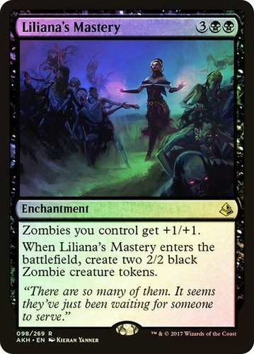 Magic Liliana's Mastery Amonkhet Foil