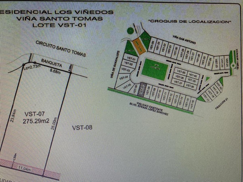 Terreno En Venta En Los Viñedos