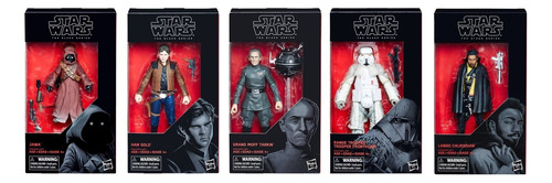 Star Wars Black Series Wave Roja 13 Jawa, Han Solo, Tarkin