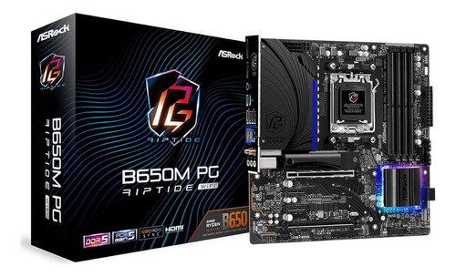 Asrock B650m Pg Riptide Wifi Amd Socket Am5 Ryzen Serie 7000