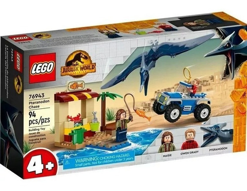 Lego 76943 Jurassic World Dominion Pteranodon Chase Playking
