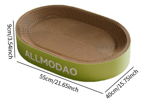 Cat Scratcher Board Scratch Padfa Sofá Para Dormir Sg Verde