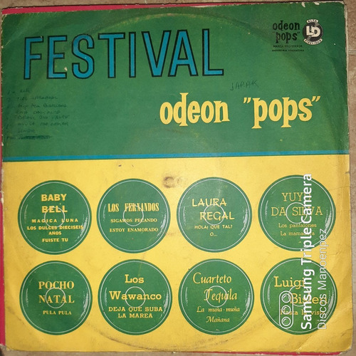 Vinilo Festival Odeon Pops 564 C4