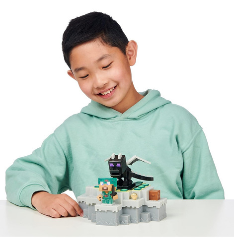 Conjunto de jogos Minecraft Create Caves & Cliffs Ender Dragon M4e