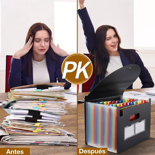 Administrador Archivos, 25 Carpetas Expandibles,