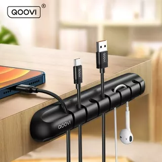 Organizador Para Cables Usb Audífonos Teclado Mouse Adhesivo