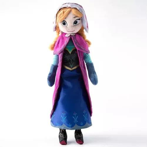 Pelucia Anna Boneca Frozen 50 Cm Elza Olaf Princesa Disney