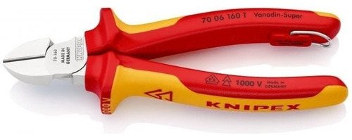 Alicate Corte Diagonal 6.1/2 ´´tt 1000v. (7006160t),knipex