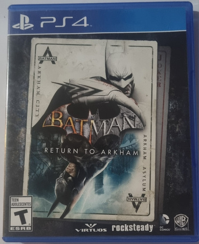 Batman Return To Arkam (Usado)
