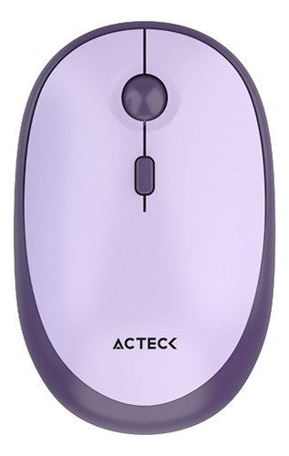 Kit Teclado Y Mouse Acteck Creator Mk485 Inalambrico Violeta Violeta Violeta