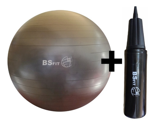 Imagen 1 de 10 de Pelota Esferodinamia De 75 Cm + Inflador Fit Gym Ball Pilates Yoga