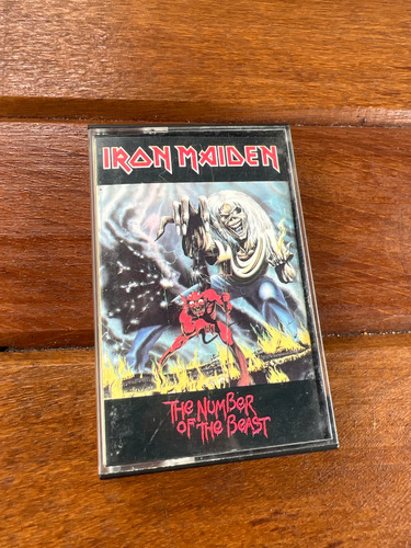 Iron Maiden The Number Of The Beast K7 Tailândia Raro Estandar (Usado)