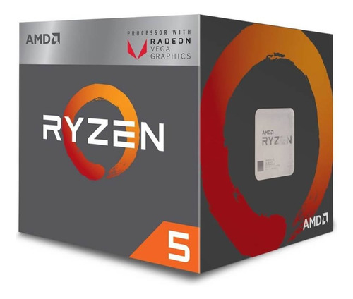 Procesador Amd Ryzen 5 2400g 3.9ghz Con Disipador Socket Am4 (Usado)