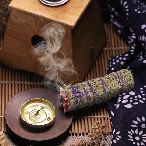 Ardiente De Lavanda Lavanda Seca Para Quemar Paquetes De Lav
