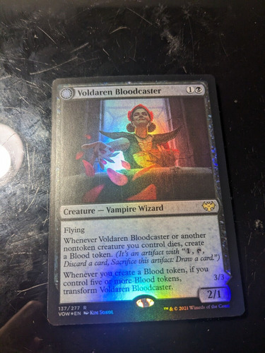 Magic Voldaren Bloodcaster // Bloodbat Summoner Foil