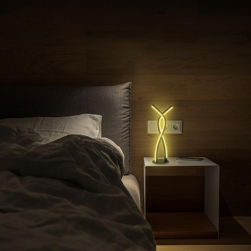 * Lámpara De Mesa Rgb, Tira De Luz Ambiental Con Control