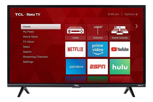 Televisor Inteligente Tcl De 32  Full Hd Led Roku Con 3