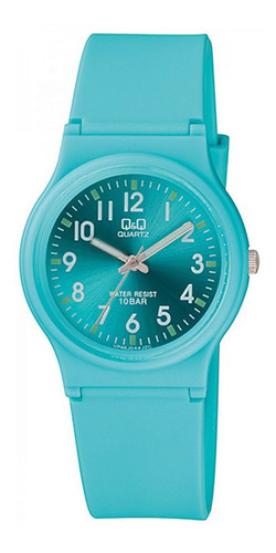 Reloj Q&q Vp46j044y Turquesa Mujer