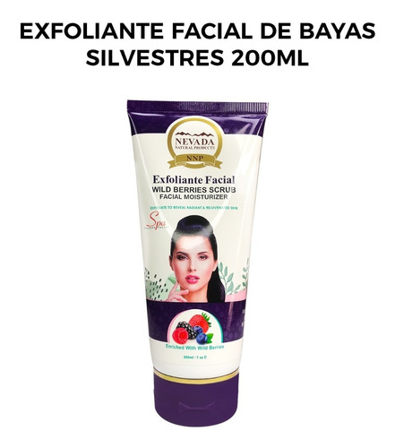 Exfoliante Facial De Bayas Silvestres 200ml