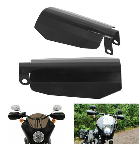 Protector De Manos Para Moto De Cross, Color Negro Mate, Pro