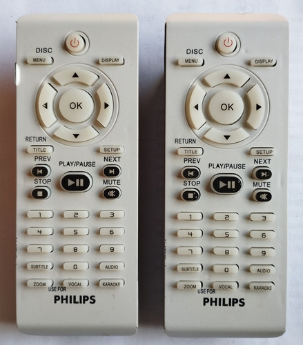 Control Remoto Dvd Philips Modelo Dvp3142k/55