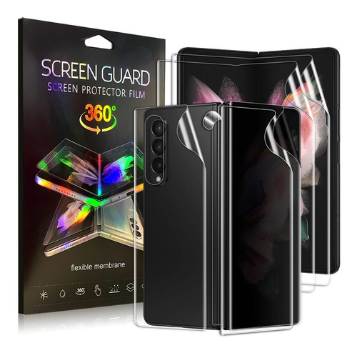 2 Micas Para Samsung Galaxy Z Fold 3 5g Hidrogel Protector