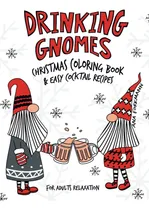 Comprar Libro: Drinking Gnomes: Libro Para Colorear Navideño Y Fácil