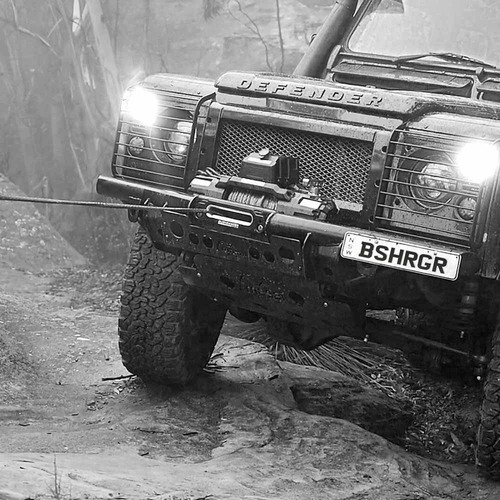 Imagen 3 de 3 de Winche Bushranger Revo 12,000 Lb Guaya Sintetica By Arb