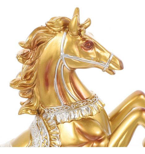 Y Y Estatua De Caballo Criando Adornos De Caballos