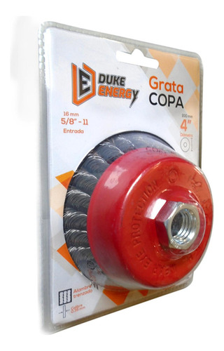Grata Copa Entorchada Duke Energy 4x5/8 (ht1428)