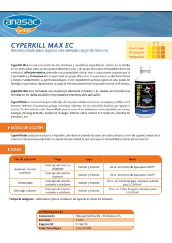 Cyperkill Max Anasac 1lt