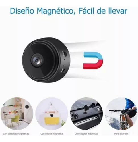 Mini Câmeras De Segurança Wifi 1080p Hd Sem Fio