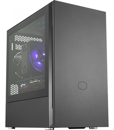 Gabinete Cooler Master Silencio S400 Mini Tower Cor Preto