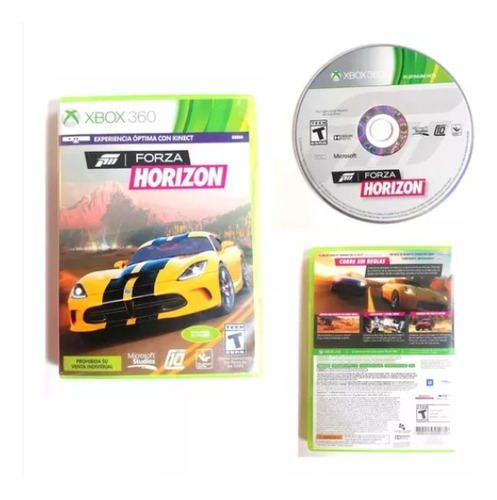Forza Horizon Juego Xbox 360 Original Completo Ntsc