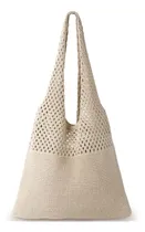 Comprar Bolso De Mano De Ganchillo, Bolso De Punto De Malla De Bolso