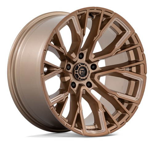 Rines  Fuel D850 Rebar 17x9 6x139.7 Platinum Bronze Milled