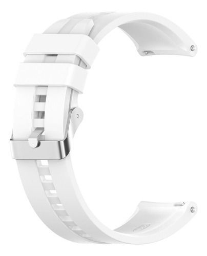 Poolsy pulseira compatível Garmin Venu 3s 45mm Xiaomi E500 cor branca