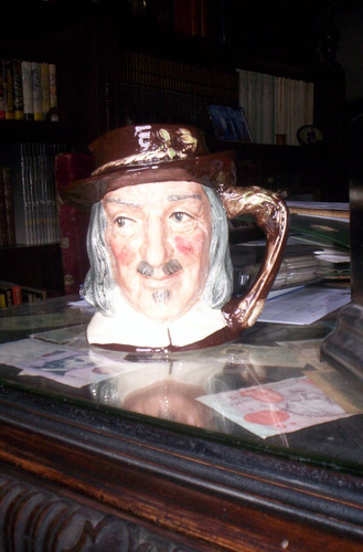 Antigua Jarra Royal Doulton Izaak Walton Jarra Grande 1