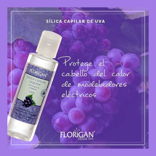 Silica Capilar Con Extractos Semilla De Uva Florigan® 2pzs