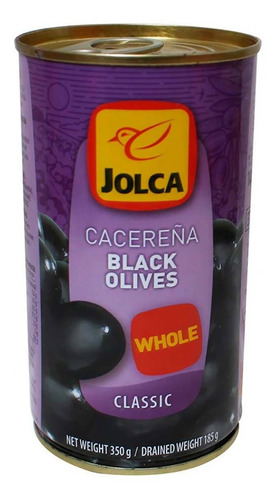 Aceituna Jolca Negra con Hueso 350g