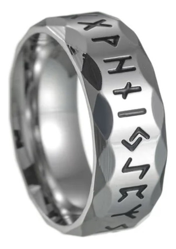 Anillo Runas Vikingas Elder Futhark ¡bolsa De Regalo!