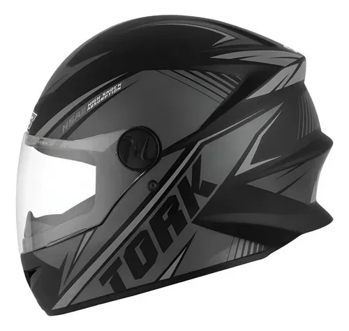 MLB 4558286019 Capacete Moto Esportivo Fechado Pro Tork R8 Viseira Cristal JM