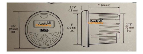 Estéreo Boss Mgr350b Con Usb Y Bluetooth