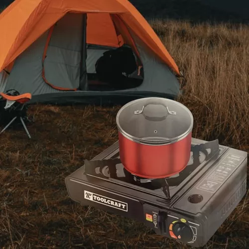 Cocina a gas Portatil para cartucho y Bombona - Ferreteria Hermogenes