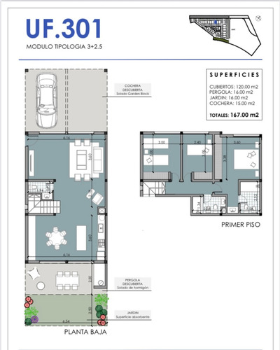 Imagen 8 de 8 de Venta Duplex Pb Jardín,pérgola,parrilla Y Cochera