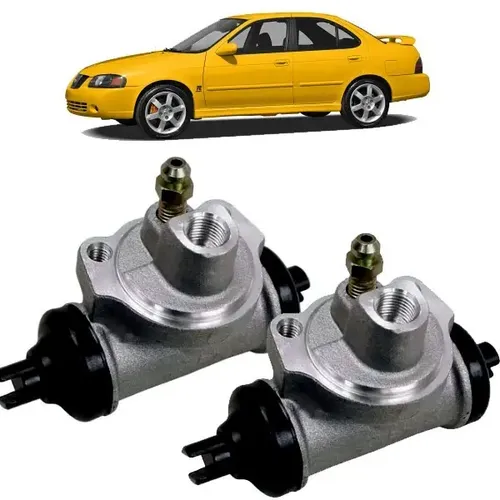 Par Cilindro Roda Traseira Nissan Sentra Gxe 2006 - Jc1562